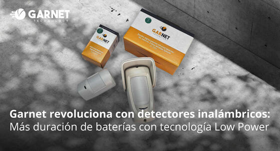 Garnet Technology revoluciona con detectores inalámbricos: Más duración de baterías con tecnología LP Low Power
